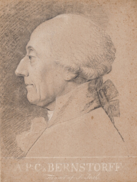 Jens Juel, Portræt af statsmanden A.P. Bernstorff