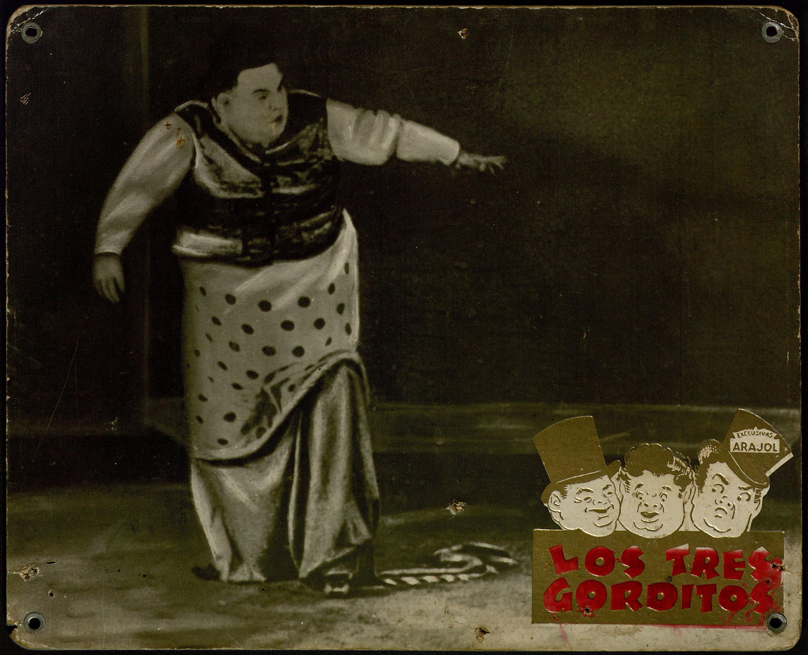 Desconegut, Tres gorditos, los