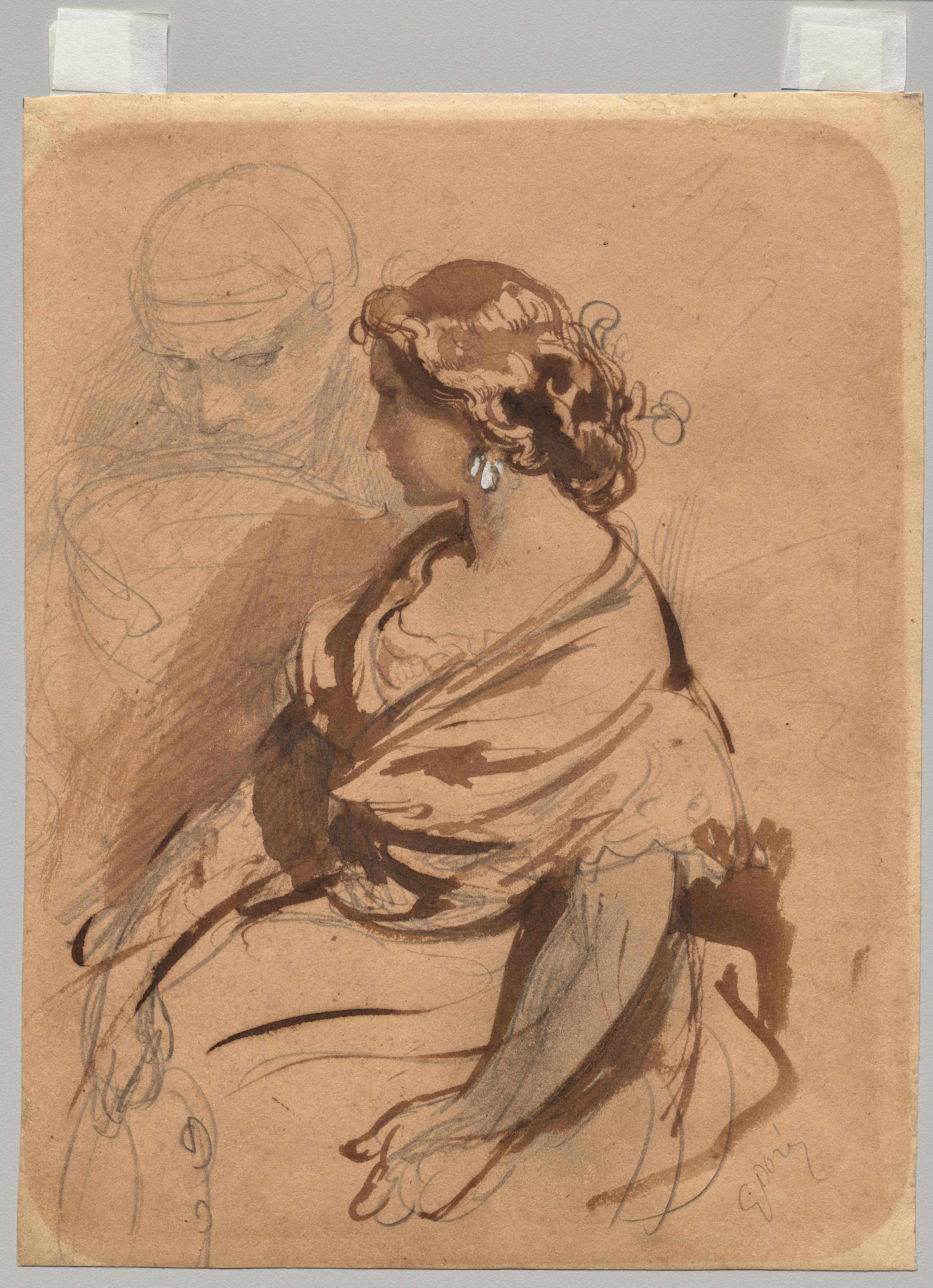 Gustave Doré, Young Woman from Valence