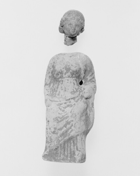 Unknown, Statuette of a Seated Goddess