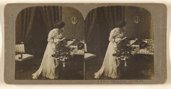 Carleton H. Graves, A box of "American Beauty" roses from Jack.