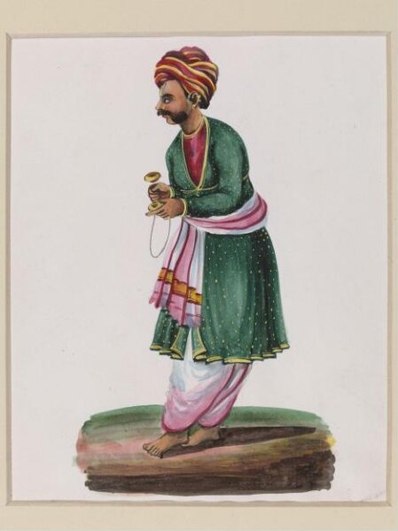 Unknown, Musician with cymbals