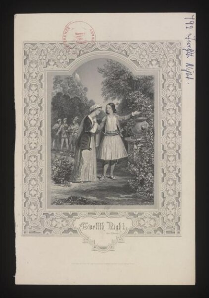 Unknown, Twelfth Night