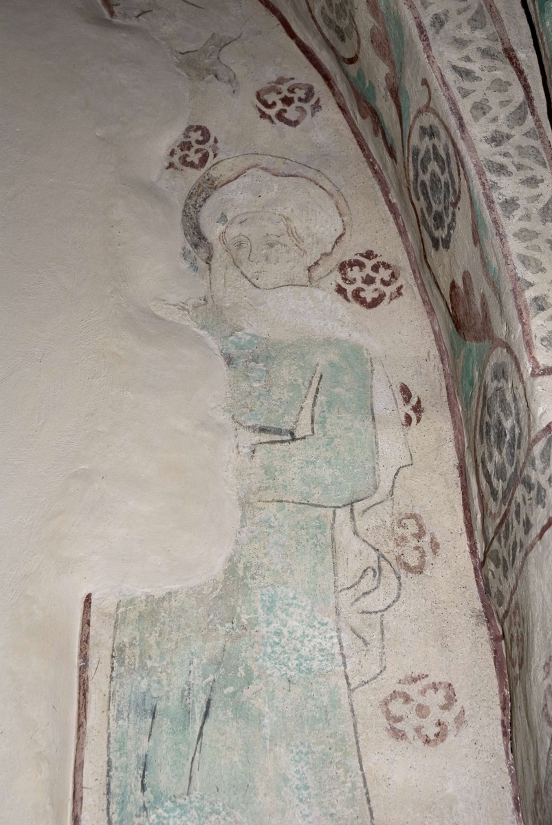 Bengt Backlund, Kalkmålning i Övergrans kyrka, Uppland 2009