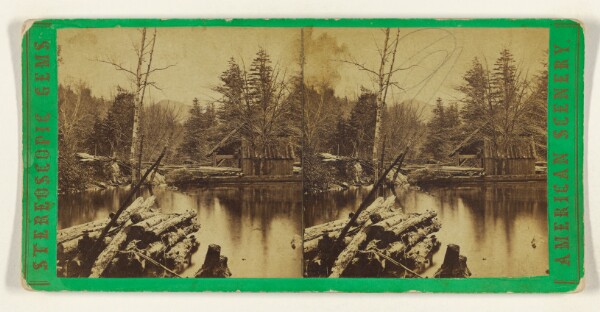 Edward and Henry T. Anthony & Co., The Mill Pond, near the Laurel House - Round Top in the distance - Catskill Mts.