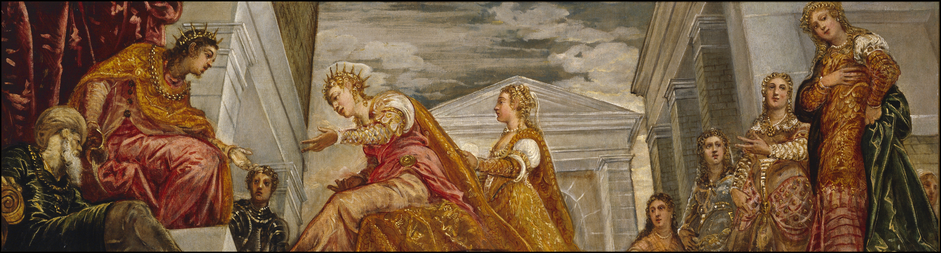 Jacopo Tintoretto, The Queen of Sheba and Solomon