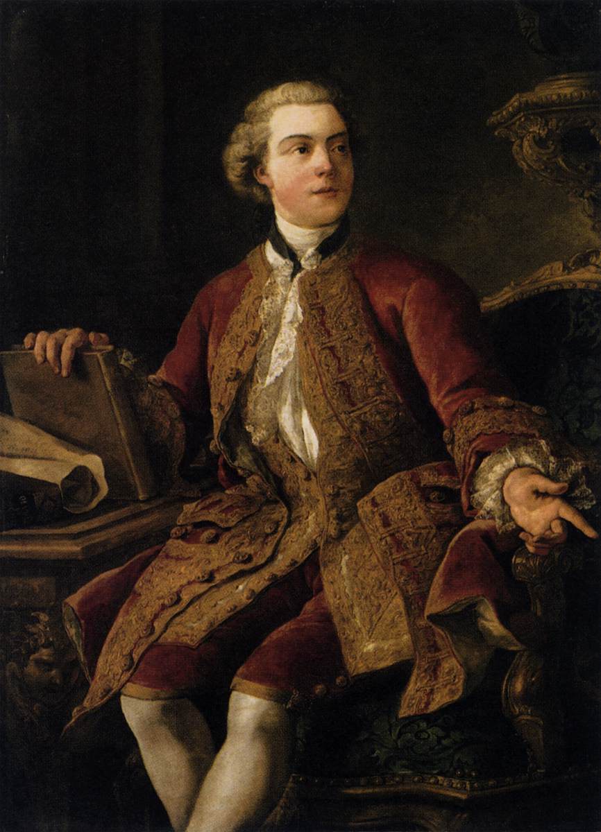 François de Troy, Portrait de M. Abel-François Poisson de Vandières, marquis de Marigny, directeur Général des Bâtiments du Roi (1727-1781)