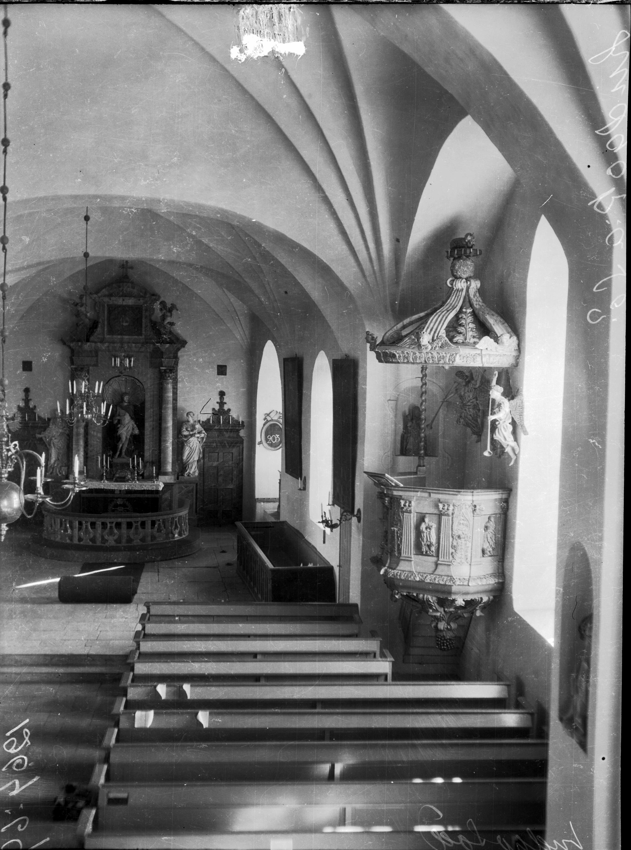 Alfred Nilson, Ludgo kyrka