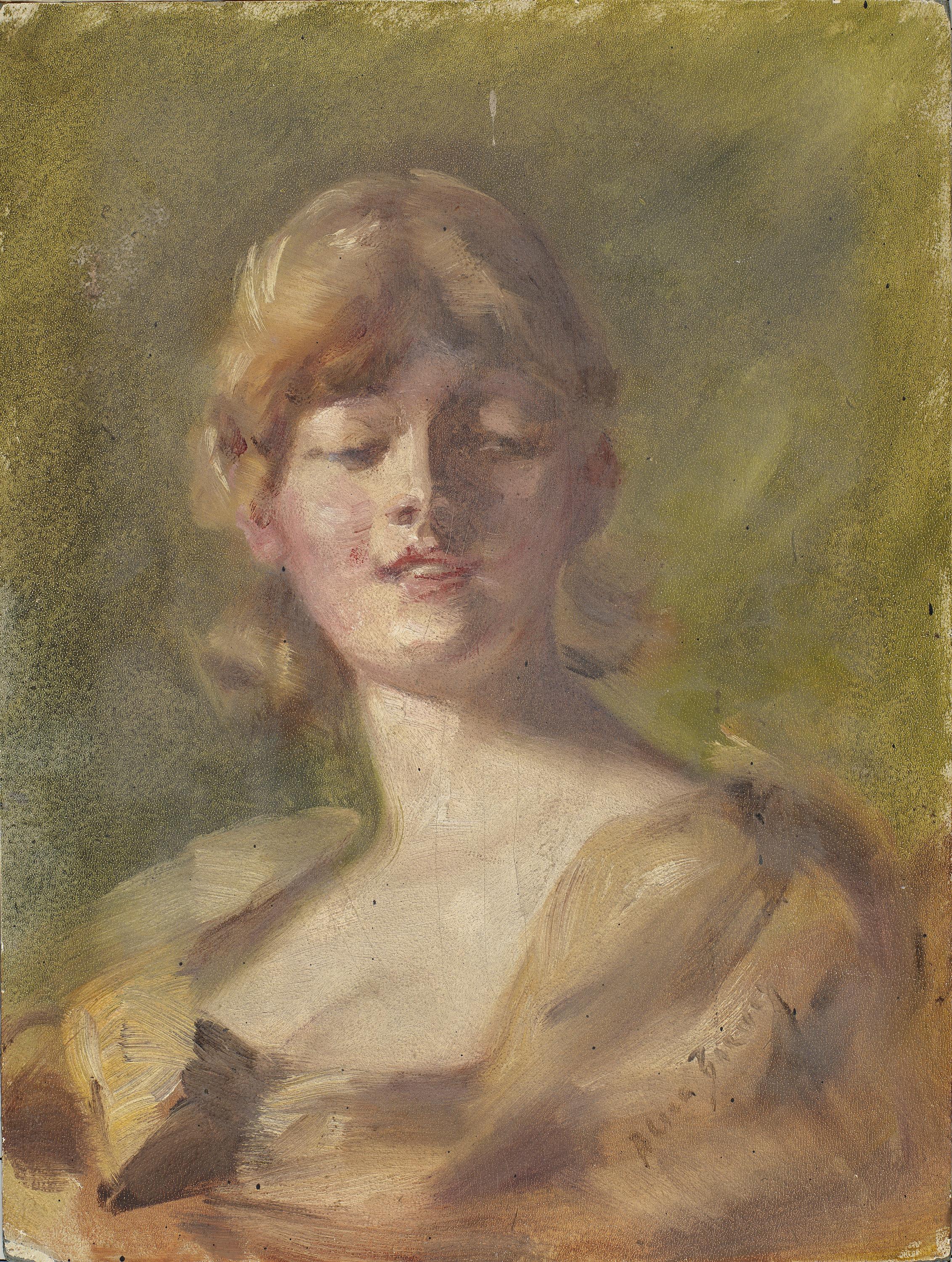 Alice Pike Barney, Study of Head
