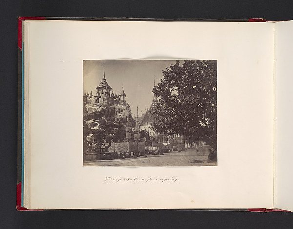 John Thomson, Funeral Pile of a Siamese Prince or Princess