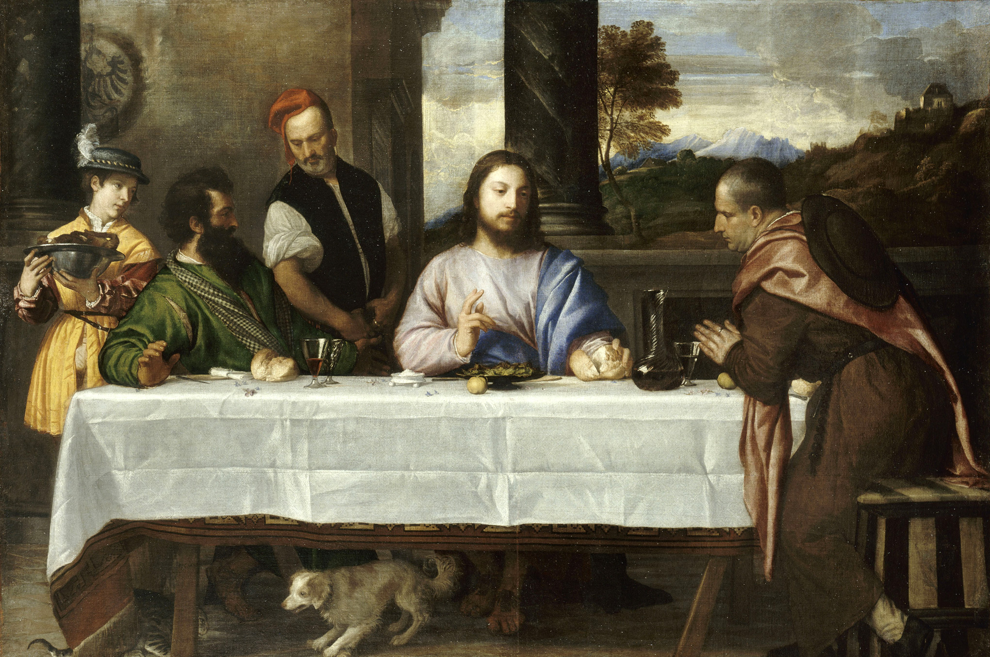 Titian, Pilgrims at Emmaus