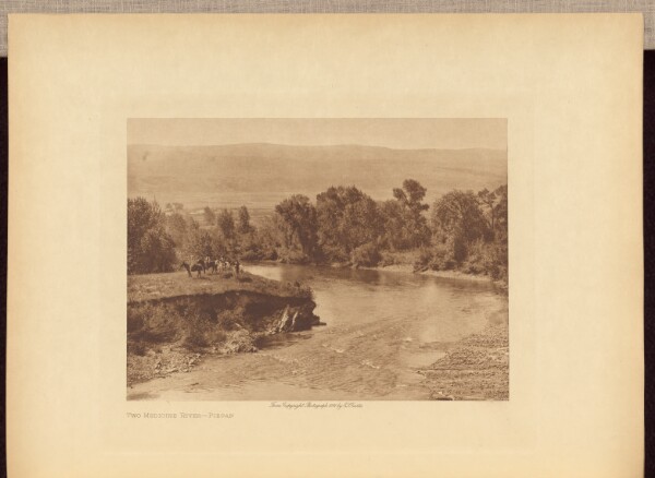Edward S. Curtis, Two Medicine River - Piegan