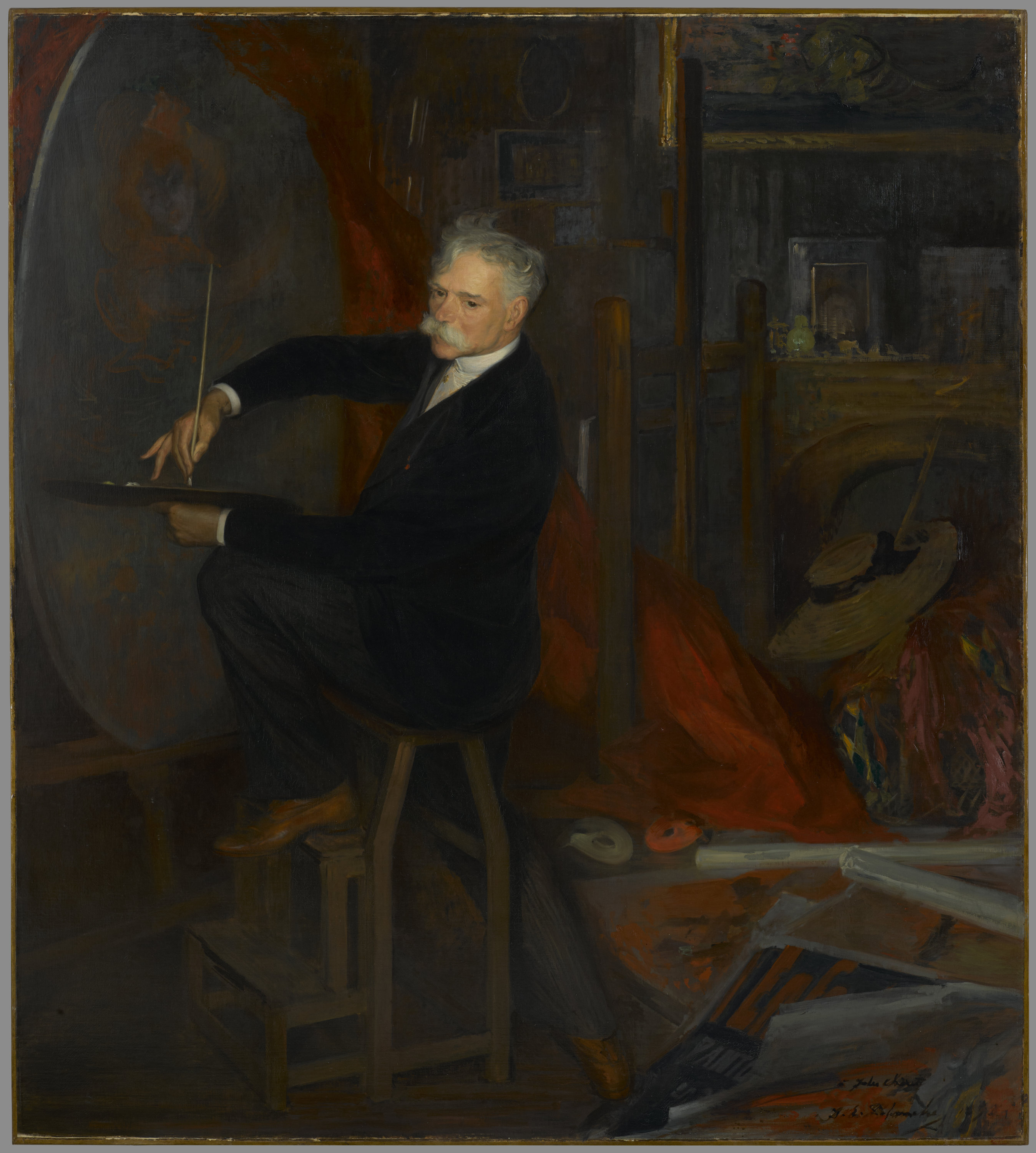 Jacques-Émile Blanche, Portrait de Jules Chéret