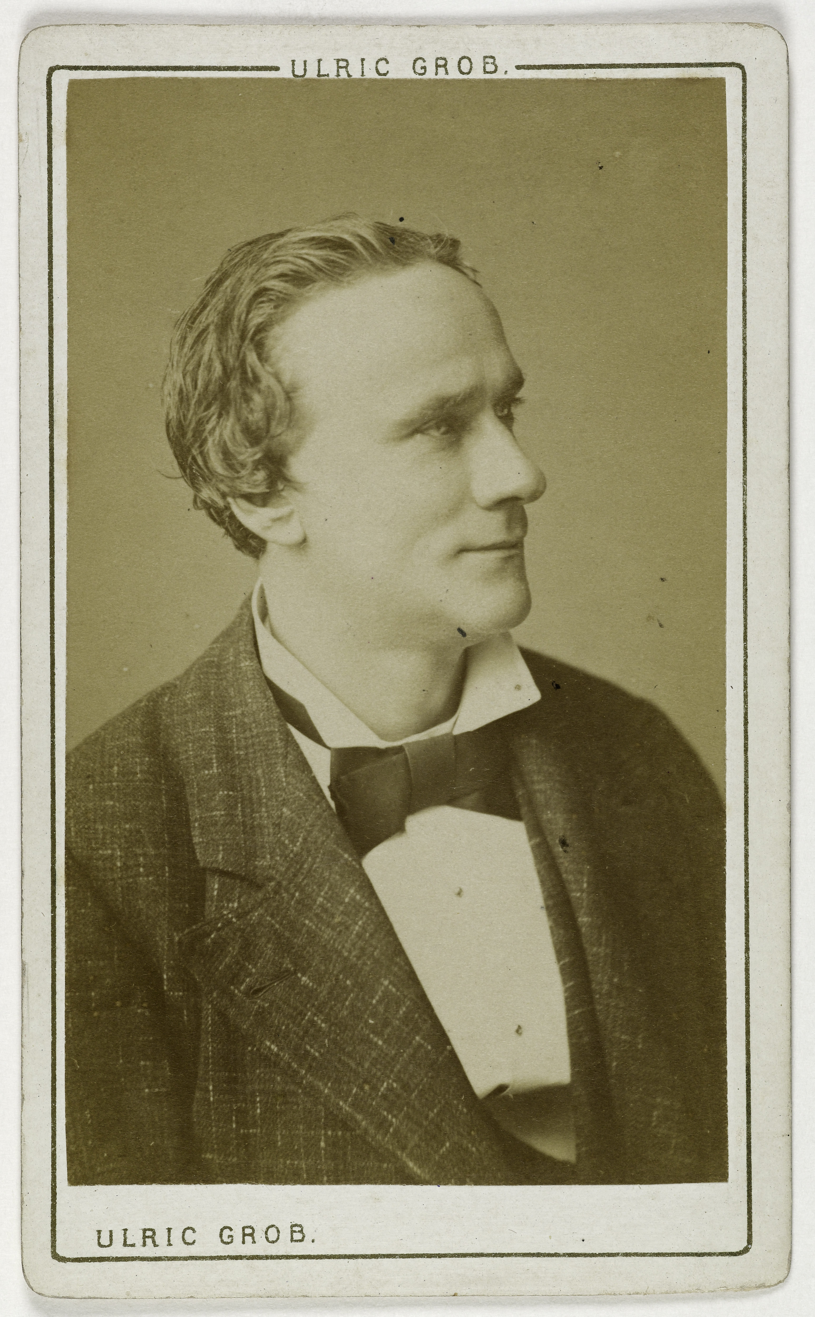 Ulric Grob, Portrait d'Alexandre Guyon, (1830-1904), acteur