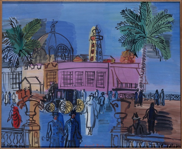 Raoul Dufy, La jetée-promenade à Nice