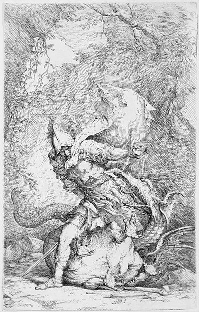 Salvator Rosa, Jason and the Dragon