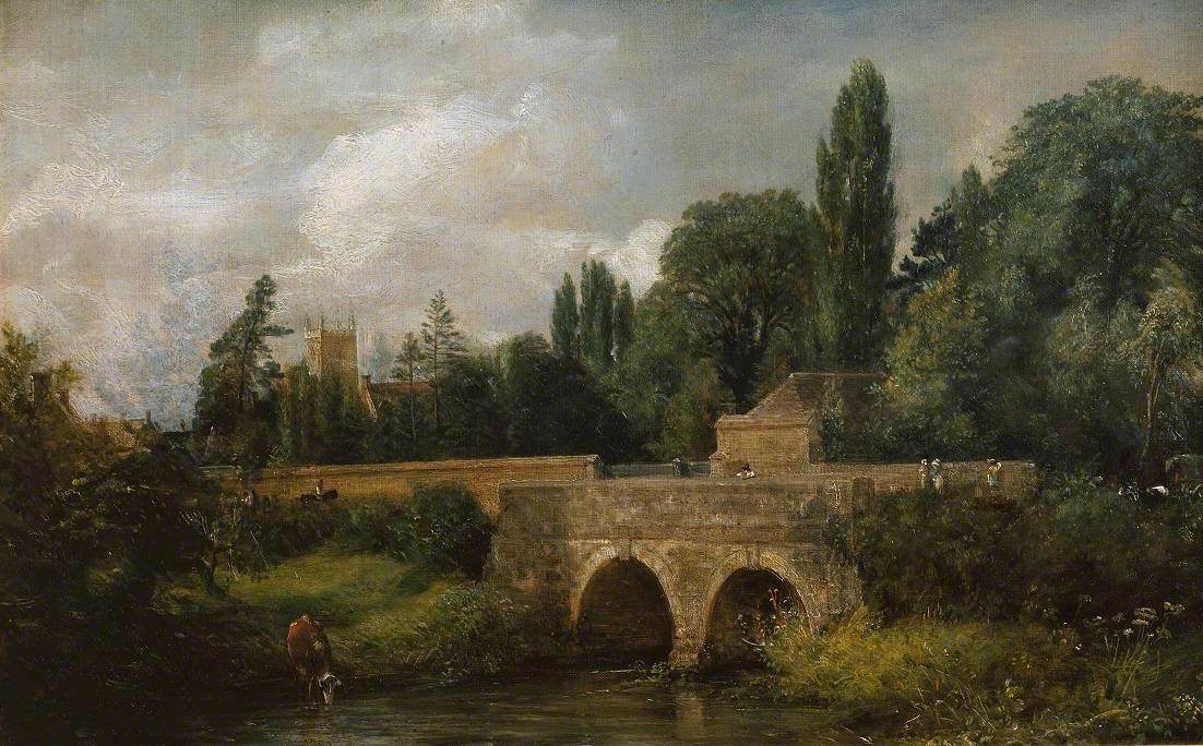 John Constable, Gillingham Bridge, Dorset