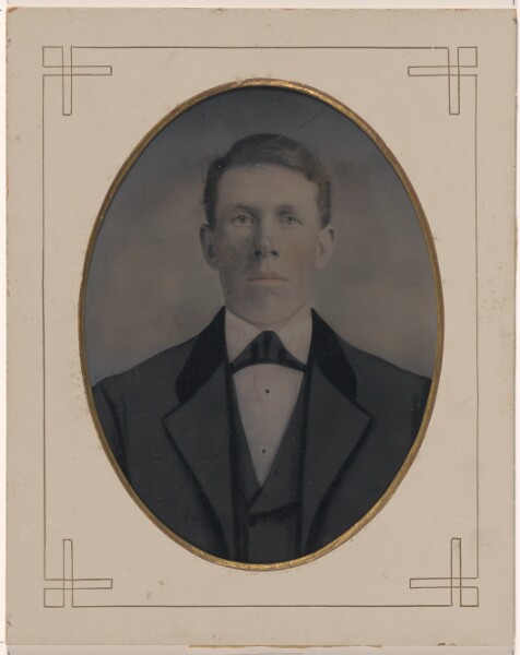 Unknown, [Portrait of young man]