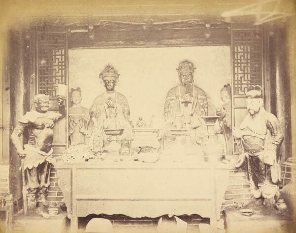 Felice Beato, [Headquarter House, 1st Division, Pehtang, China, August 1, 1860]