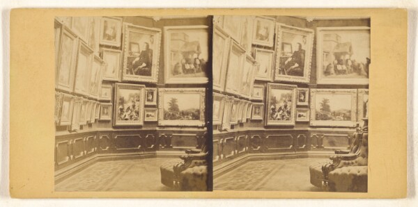 Unknown, [View of private residence art gallery]
