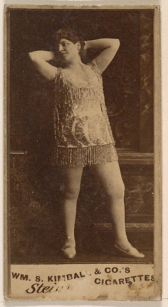 William S. Kimball & Company, Miss Stein, from the Actresses series (N203) issued by Wm. S. Kimball & Co.