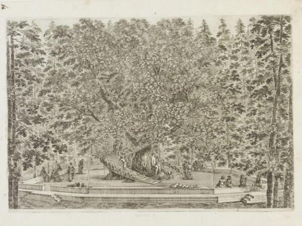 Stefano della Bella, Vues de la villa de Pratolino