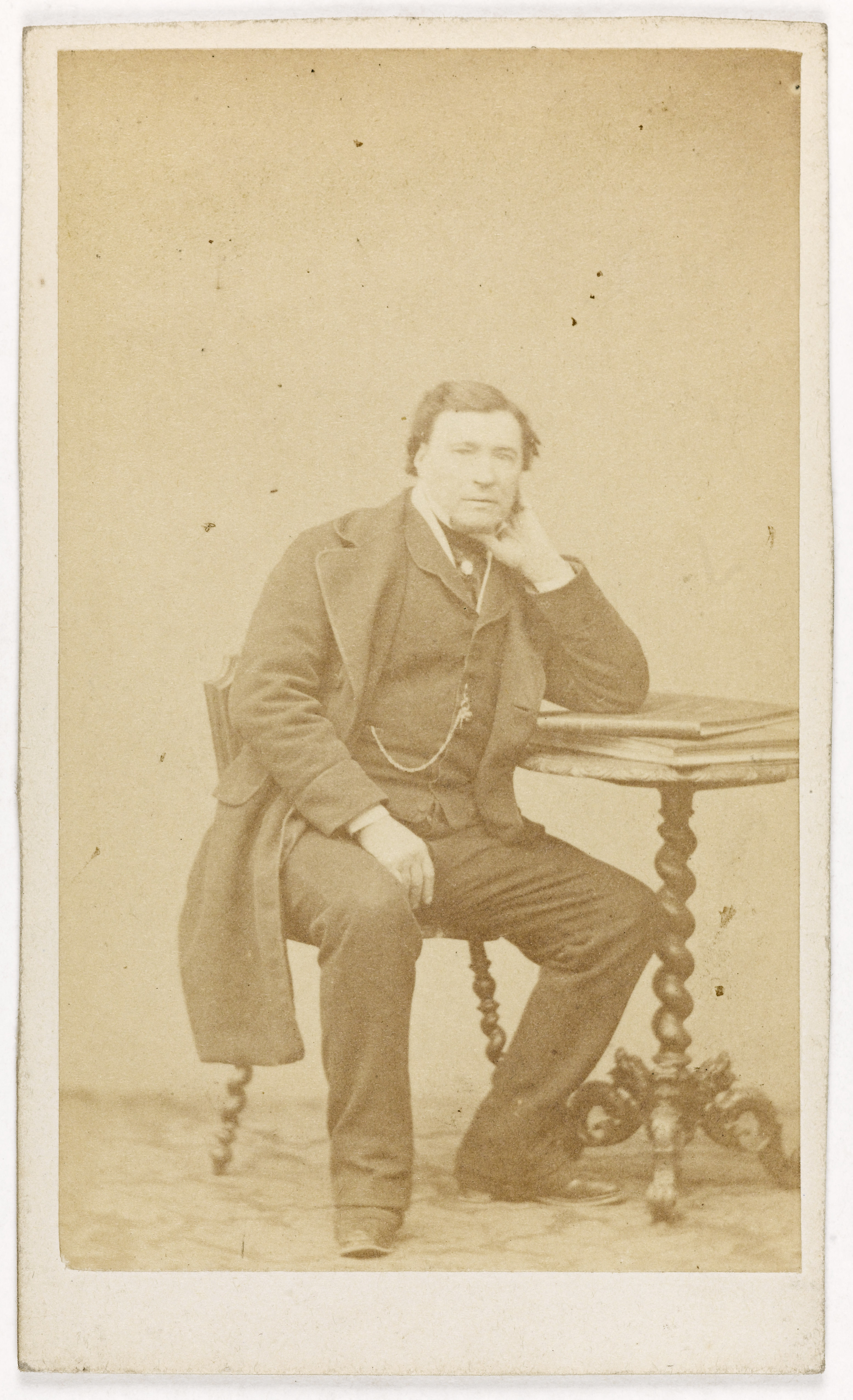 Pierre Petit & Trinquart, Portrait de Hippolyte Tisserant, (1809-1877 ou 1878), acteur