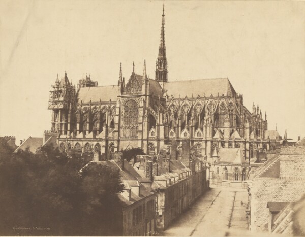 Édouard Baldus, Cathedrale d'Amiens