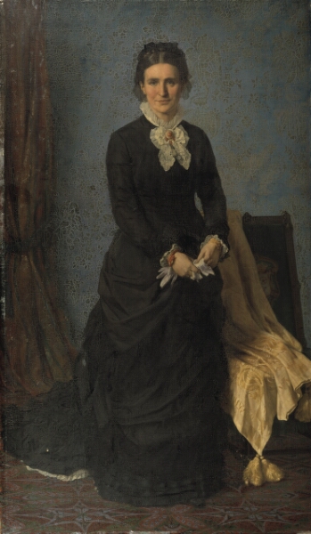 Jørgen Roed, Kammerherreinde Caroline Amalie Meldahl, f. Ræder