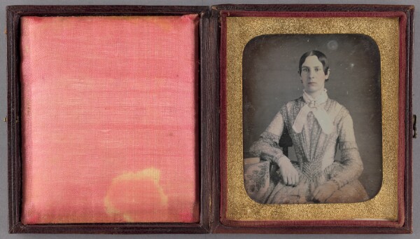 Unknown, [Portrait of a Seated Woman]