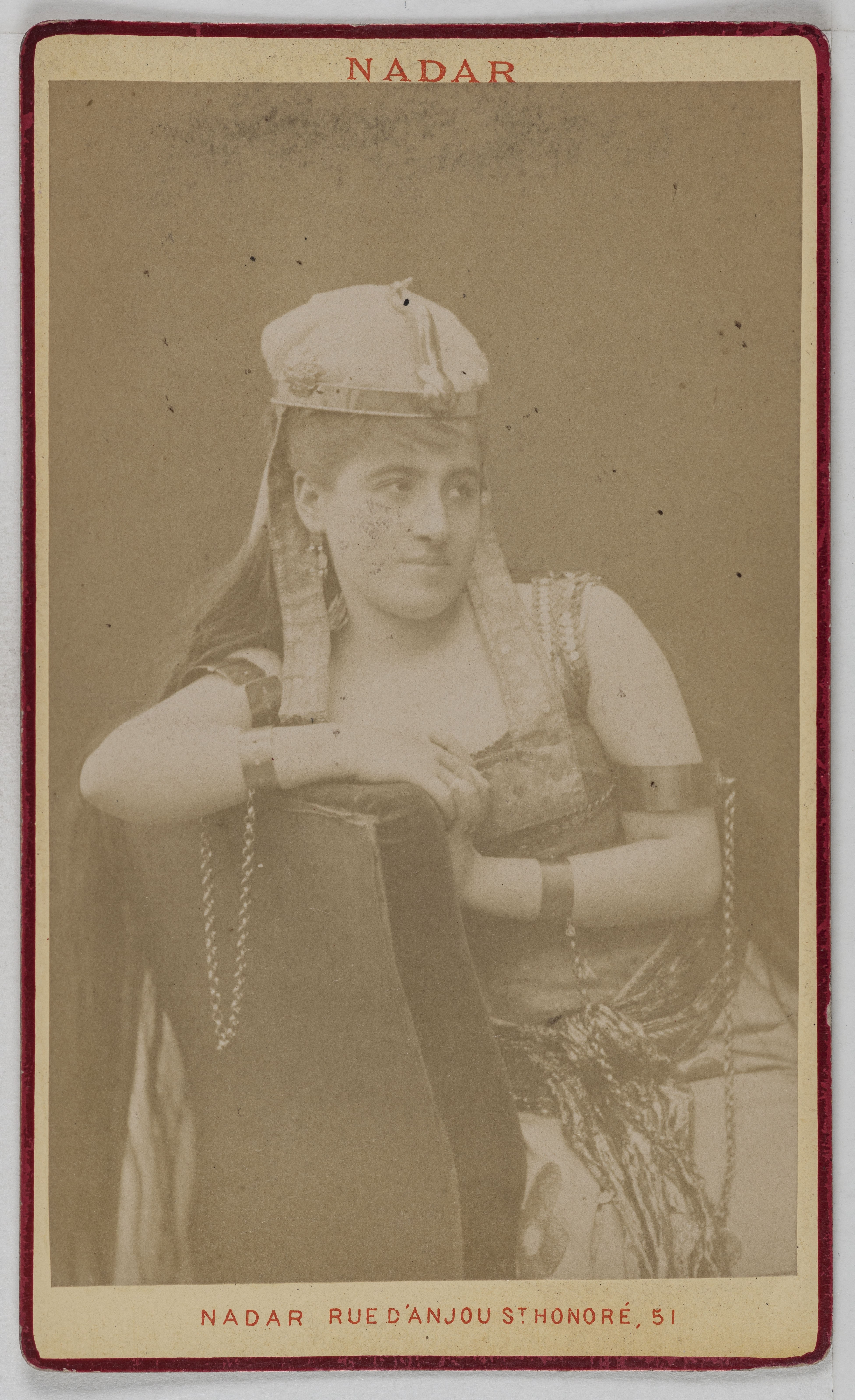 Atelier Nadar, Portrait de Marcus Noémie, (actrice)