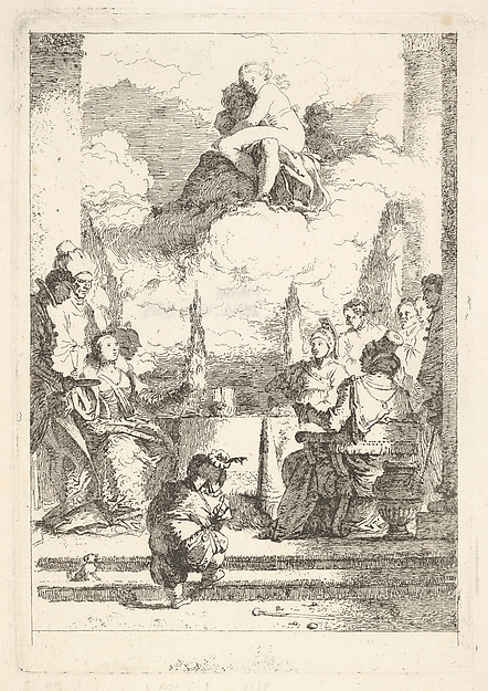 Jean Honoré Fragonard, The Banquet of Anthony and Cleopatra