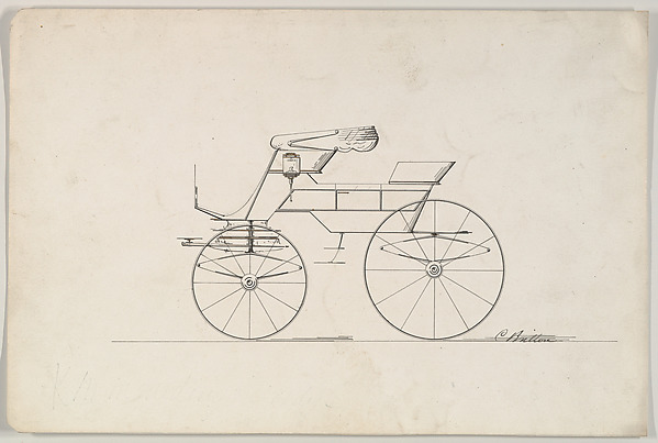 Brewster & Co., Design for Phaeton (unnumbered)