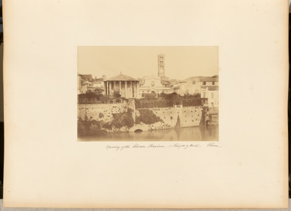 Unknown, [Cloaca Maxima and Temple Vesta]
