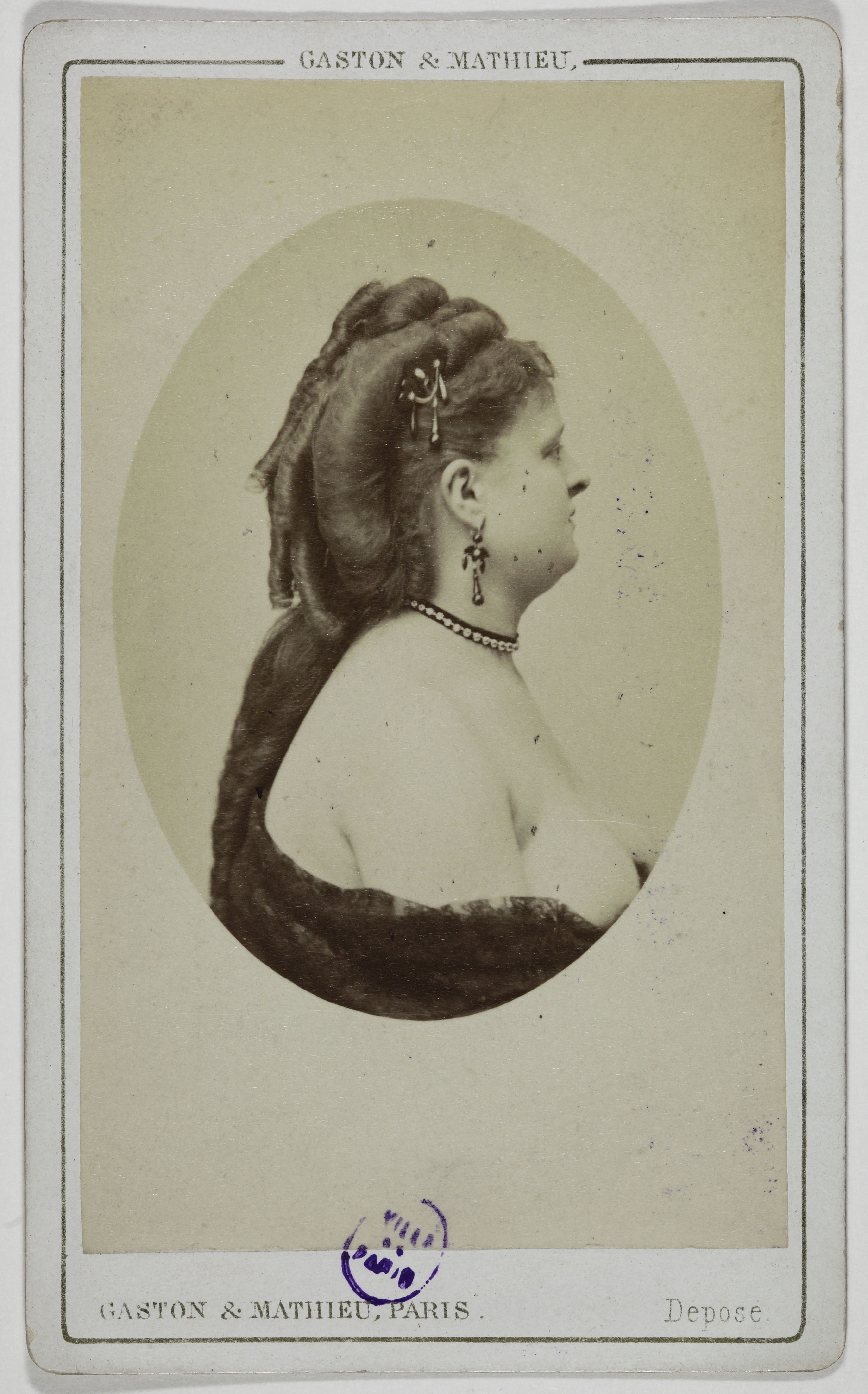 Gaston & Mathieu, Portrait d'Alice, (actrice)