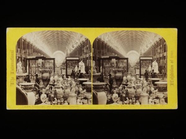 Unknown, The nave from the western dome at the 1862 Great Exhibition
