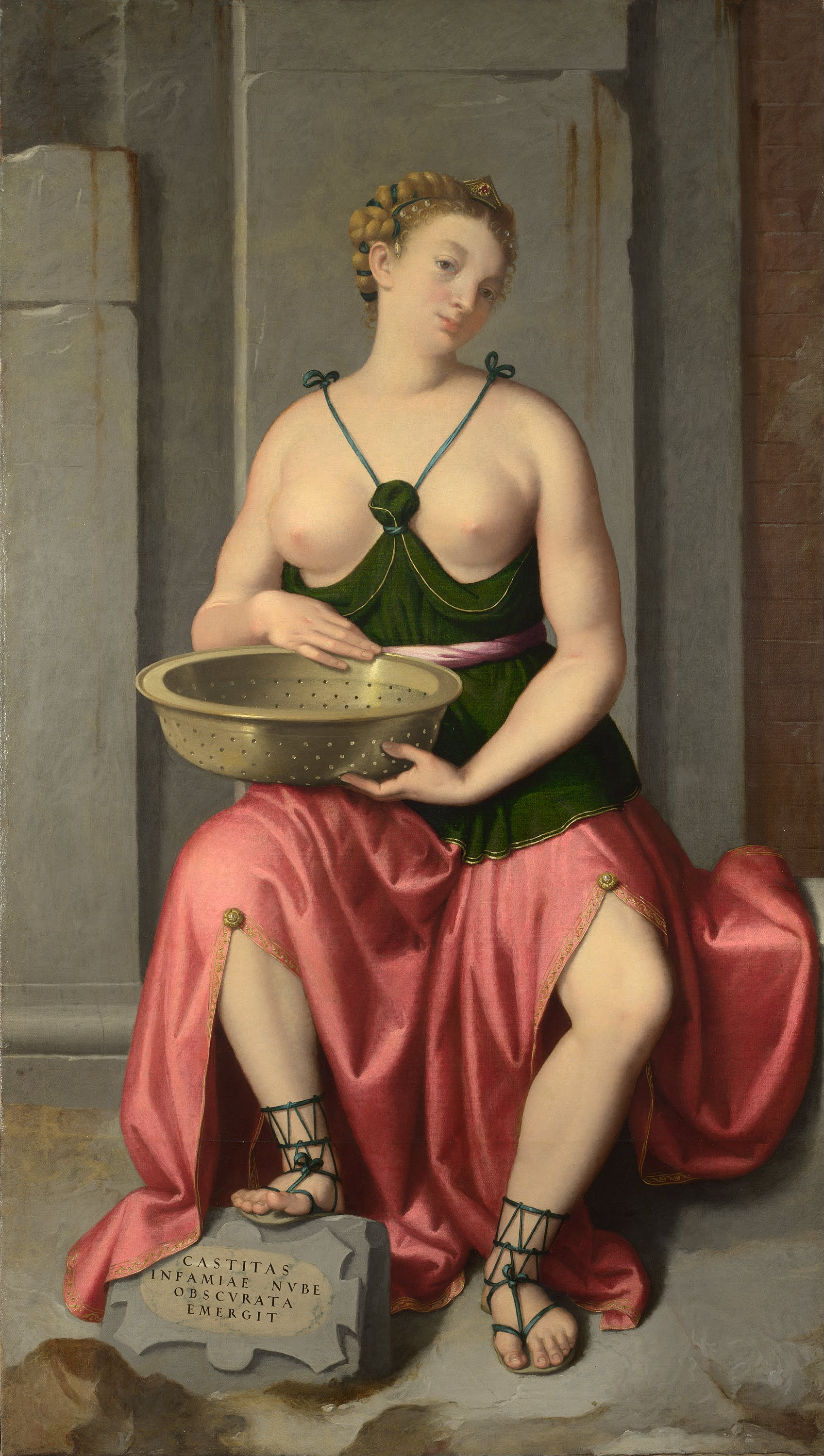 Giovanni Battista Moroni, The Vestal Virgin Tuccia