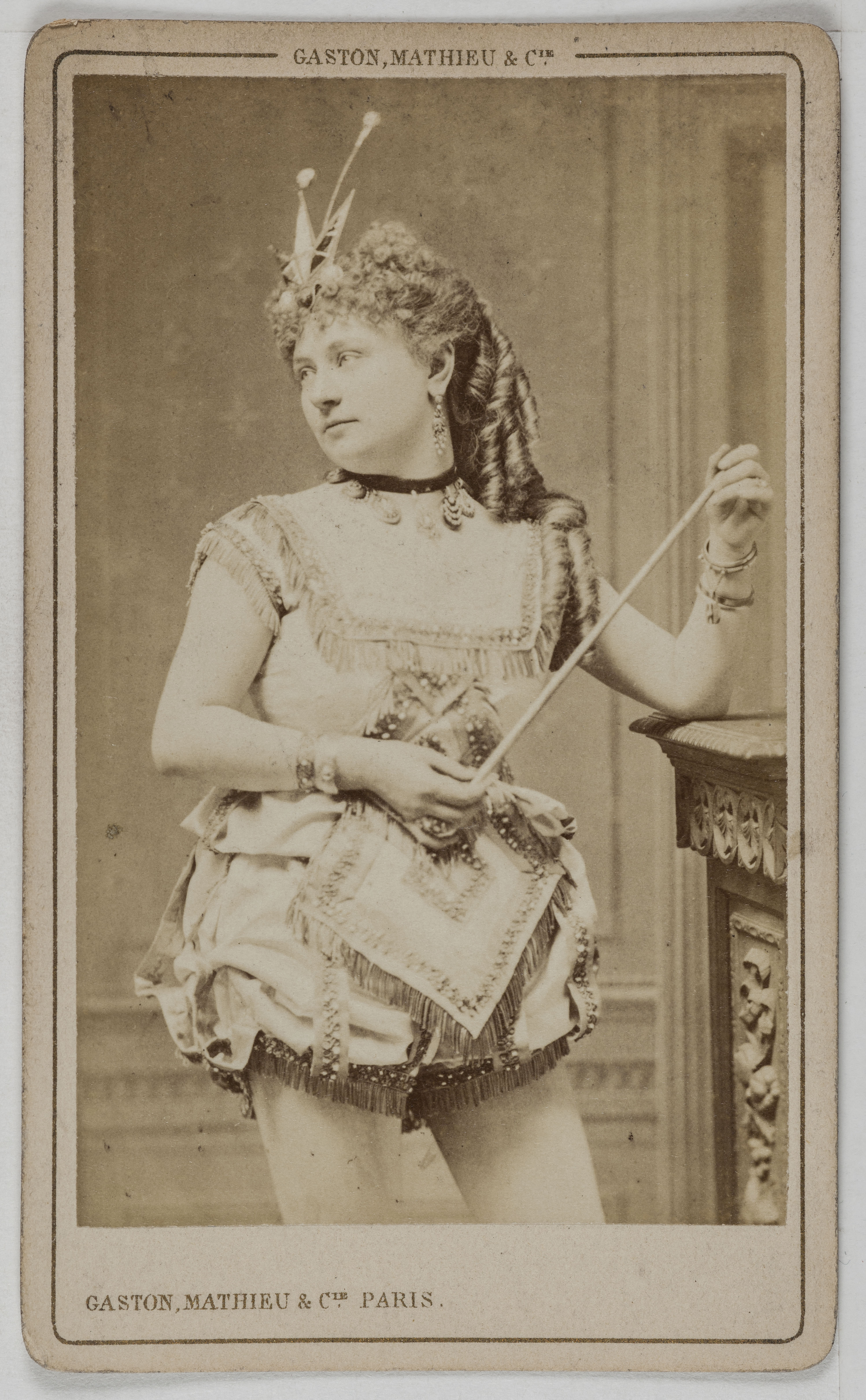 Mathieu & Cie Gaston, Portrait de Lydie, (actrice)