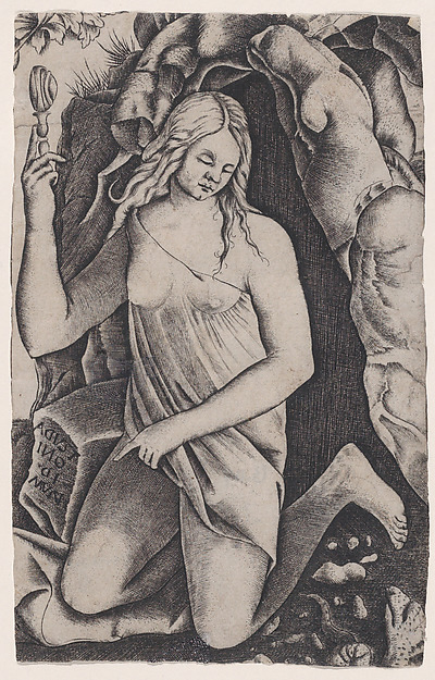 Agostino Veneziano (Agostino dei Musi), Saint Margaret