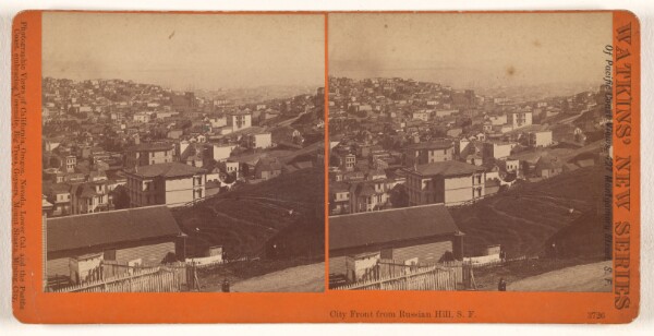 Carleton Watkins, City Front from Russian Hill, S.F.