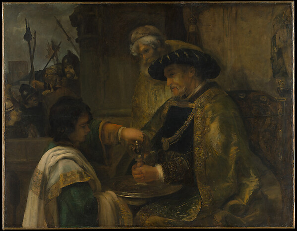 Rembrandt, Pilate Washing His Hands