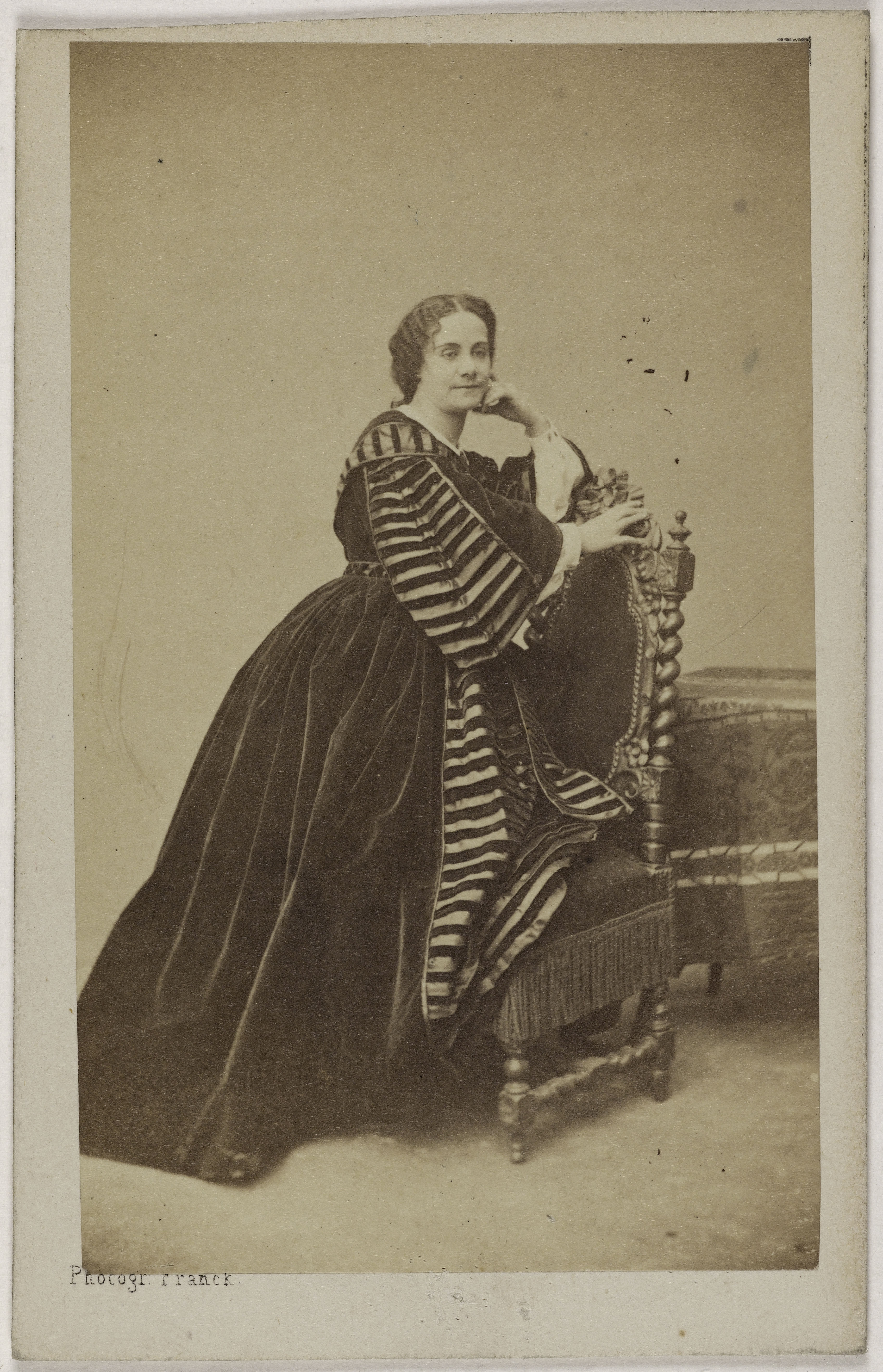 Franck, Portrait de Marie-Anne Daudoird, (Marie-Anne Giraud, dite, 1831-19), (actrice)
