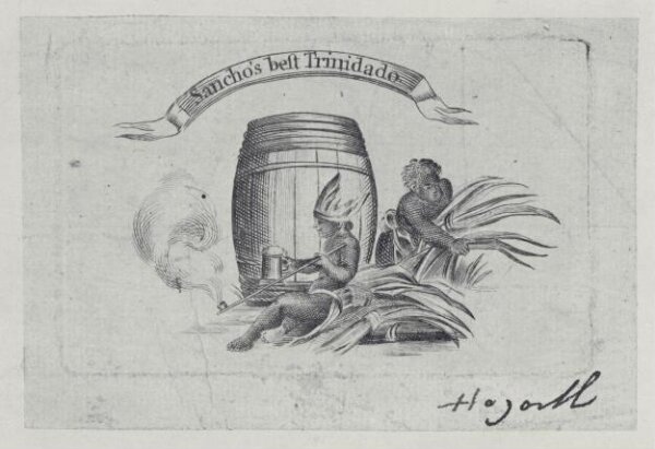 Unknown, Ignatius Sancho's trade card