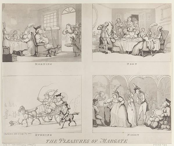 Thomas Rowlandson, The Pleasures of Margate