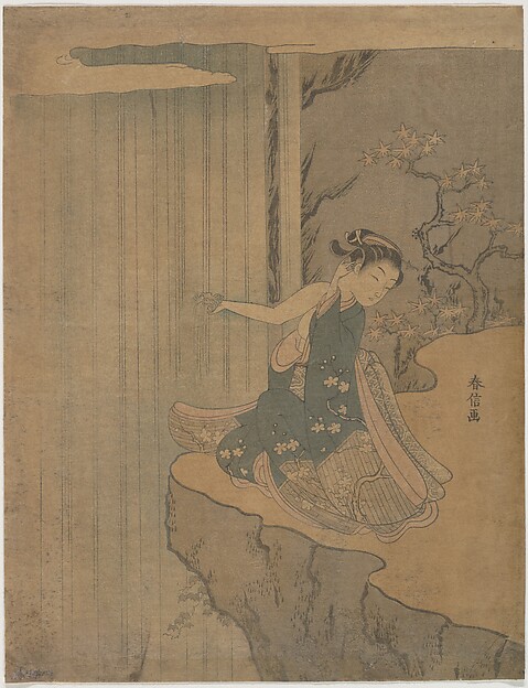 Suzuki Harunobu, Parody of the Legend of Kyoyu and Sofu