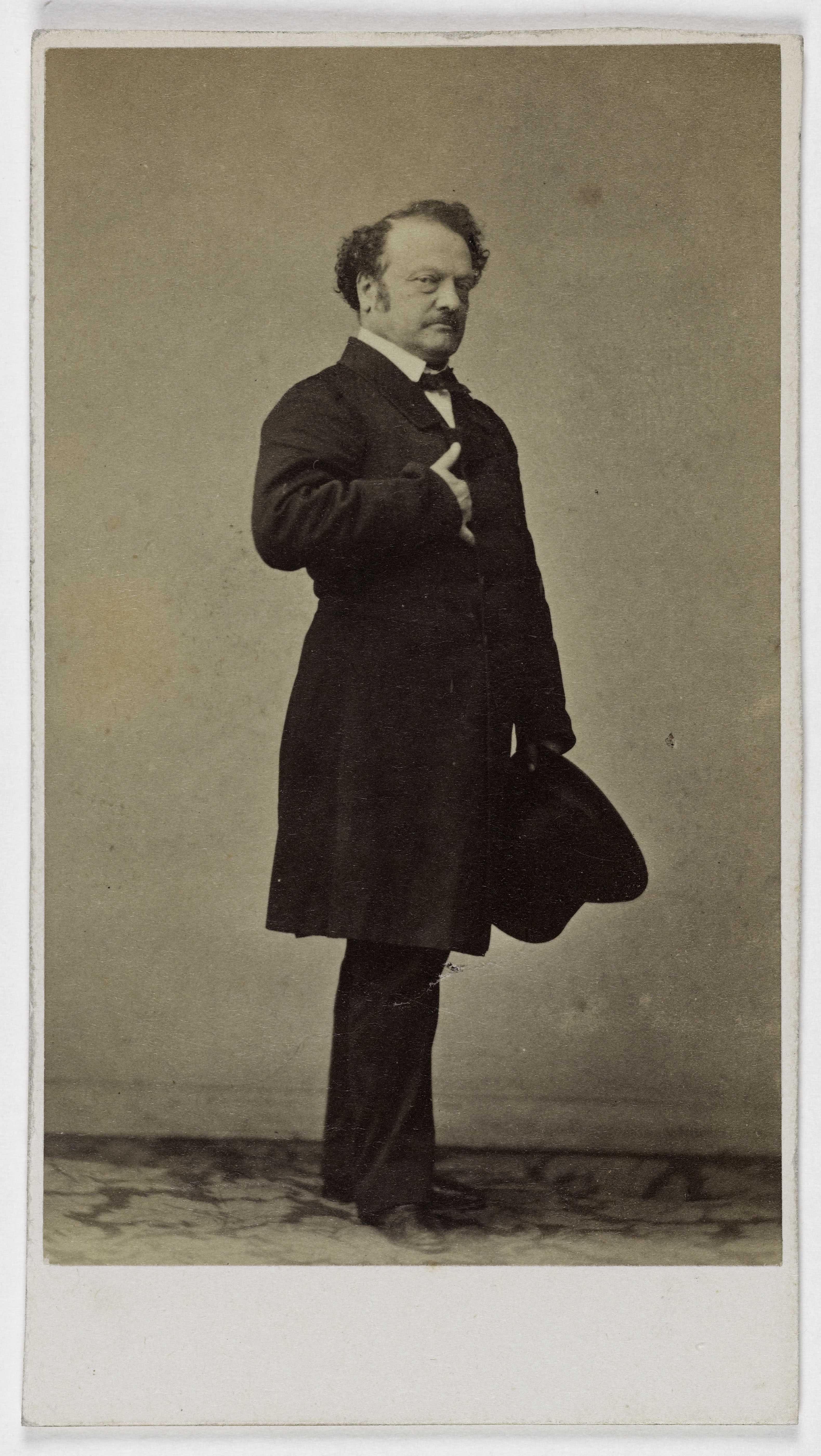 Pierre Petit & Trinquart, Portrait de Gilbert Louis Duprez (1806-1896), (chanteur lyrique)