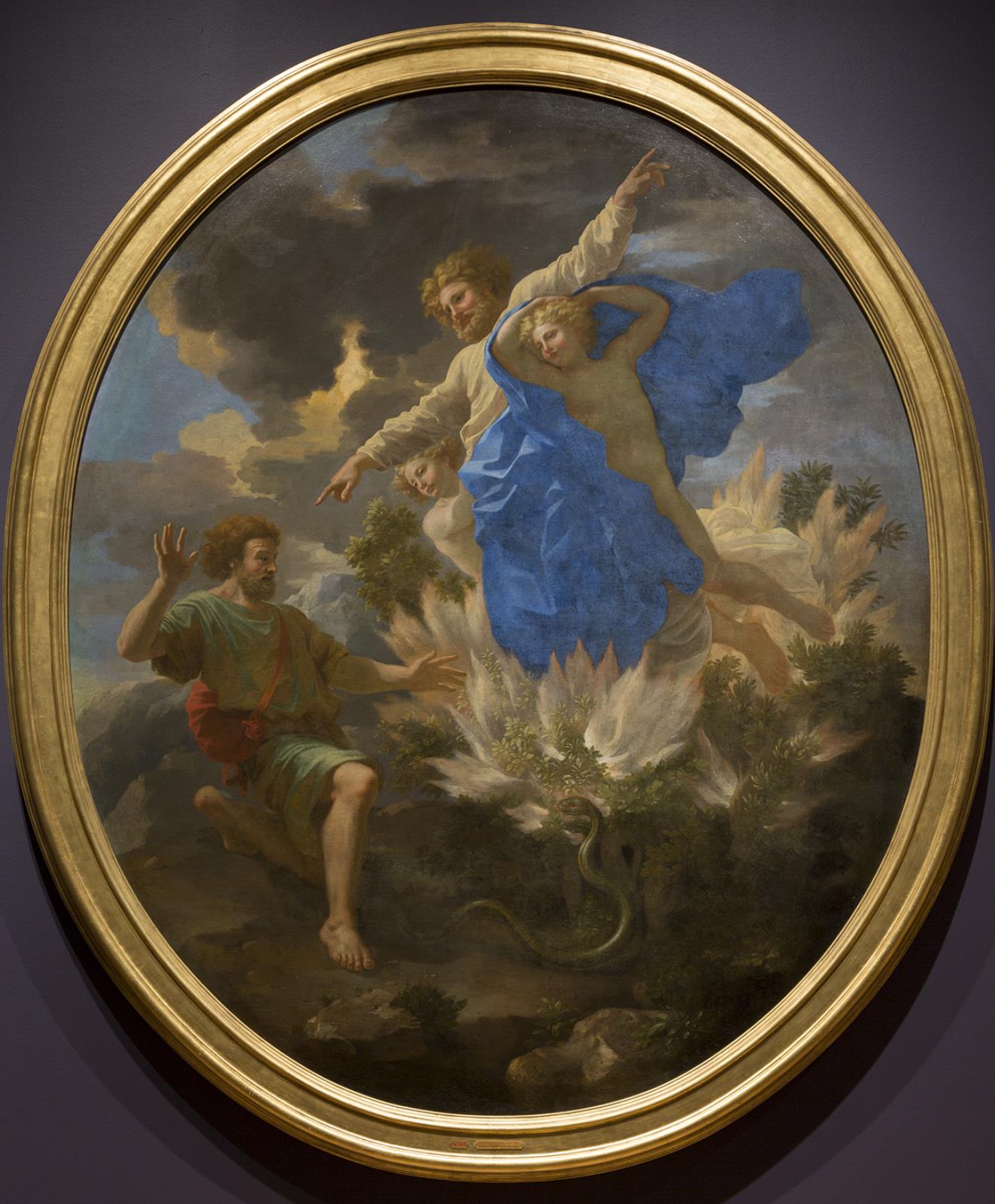 Nicolas Poussin, Moses og den brændende tornebusk