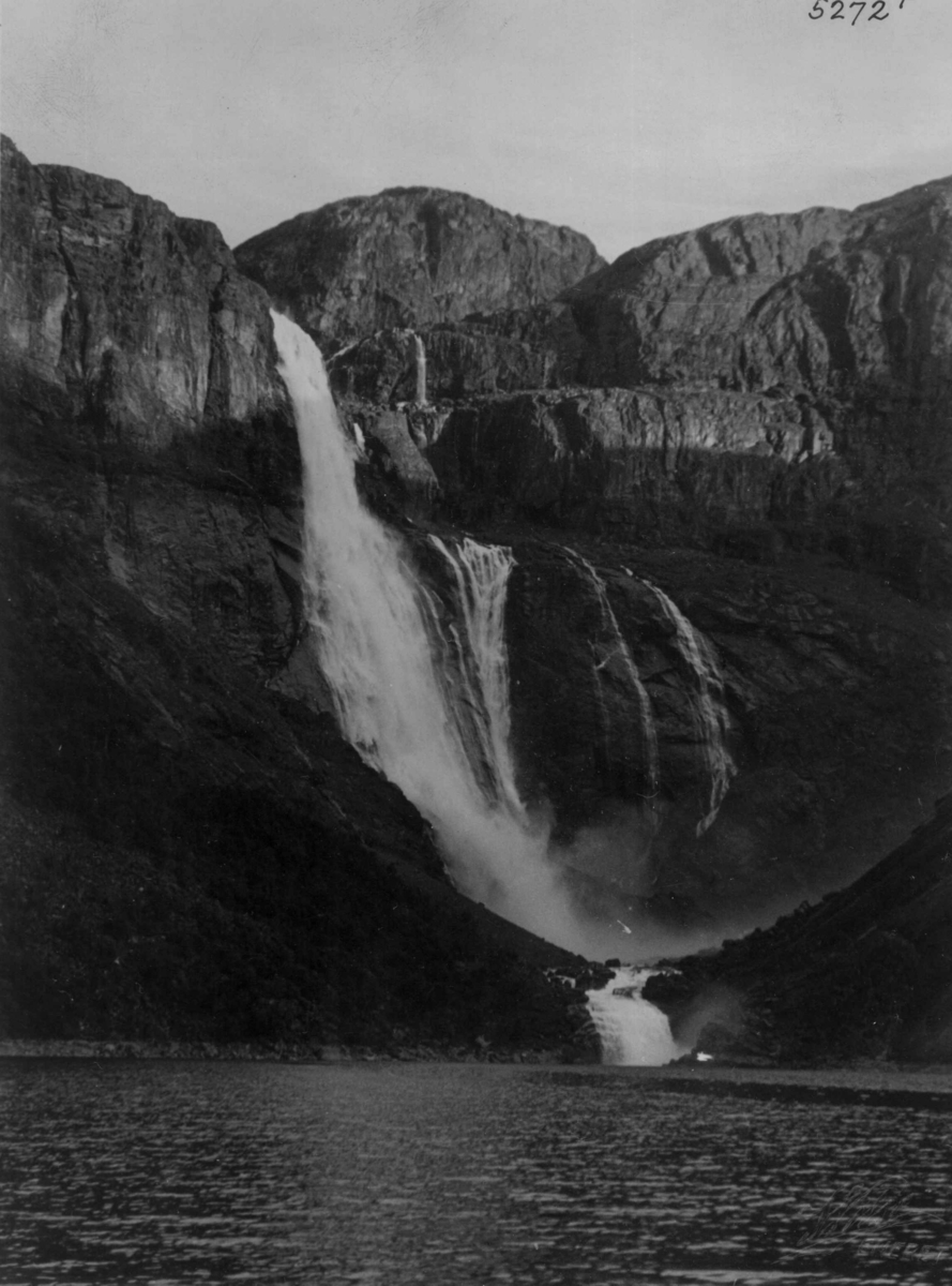 Anders Beer Wilse, Wilse original, Skjeggedalsfossen, Ringedalsvatnet