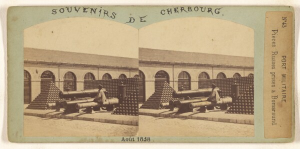 Unknown, Port Militaire. Pieces Russes prises a Bomarsund.