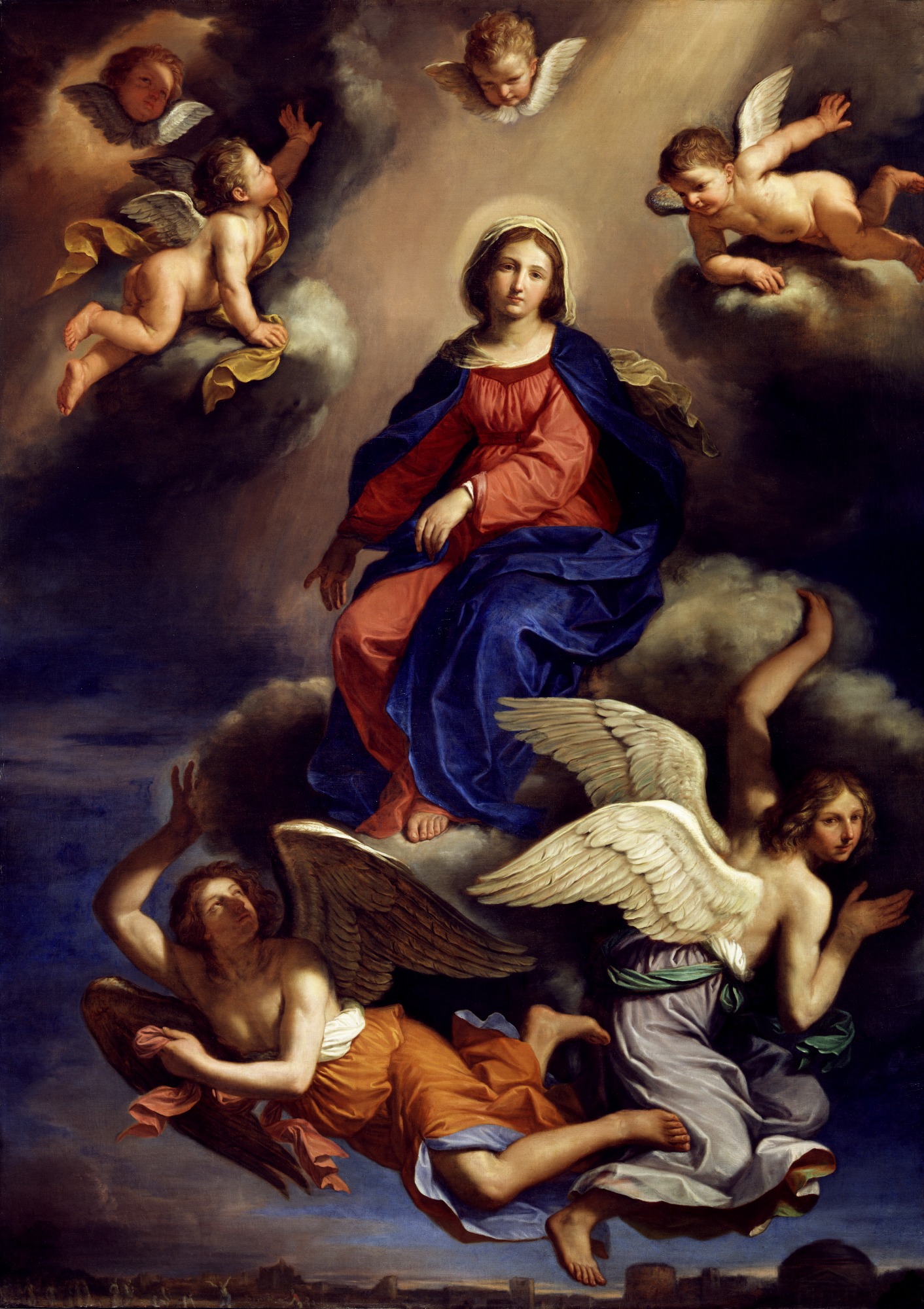 Guercino, Assumption of the Virgin